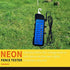 AYNEFY 12KV Electric Fence Voltage Tester,2000 to 12000V 8 Neon Indicator Lights Waterproof Electrical Fence Fault Finder Locator Checker Fence Vo...