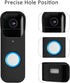 LEFXMOPHY Camera Cases Compatible with Blink Video Doorbell Cover Black Silicone Waterproof Protetive Skin...