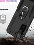 IKAZZ for Galaxy S22 Case,Military Grade Shockproof Heavy Duty Protective Phone Case Pass 16ft Drop Test with Magnetic Kickstand for Samsung Galax...