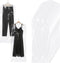 Framendino, 20 Pack 23.63" X 60" Dry Cleaning Plastic Bags Disposable Clothes Cover for Hanging Clothes...
