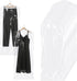 Framendino, 20 Pack 23.63" X 60" Dry Cleaning Plastic Bags Disposable Clothes Cover for Hanging Clothes...
