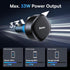 Baseus USB C Car Charger, Retractable Type C Car Charger 2-in-1 Car Charger 33W, Fast Car Charger Adapter Compatible with Samsung Galaxy S22/21/20...