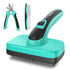 Dogs Self-Cleaning Slicker Brush for Shedding Long & Short Haired Cats, Safe Painless Bristles Removes Loose Undercoat, Tangled For All Size Pet, ...