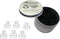100 Count Bear Shaped Paper Clips Great for Paper Clip Collectors or Office Gift - Comes in Round Tin with Lid and Gift Box (Black)...