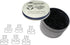100 Count Bear Shaped Paper Clips Great for Paper Clip Collectors or Office Gift - Comes in Round Tin with Lid and Gift Box (Black)...