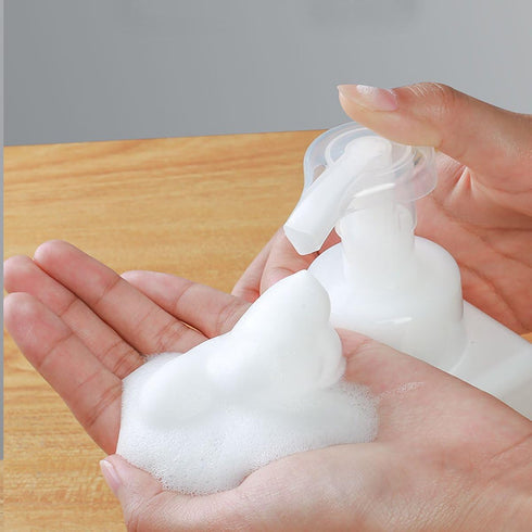 Foaming Soap Dispensers Pump-Bottles for Kitchen, Bathroom Countertop and Vanities 250 ml(8.5 oz) +450 ml (15.1oz) Pack of 2 (borwn)...