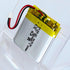DC 3.7V 500mAh 503030 Rechargeable Lithium Polymer Battery, Suitable for DIY 3.7-5V Electronic Products with Built-in 2-Wire Battery Replacement a...