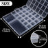 26 grids bead organizer box (1.7cm thick), Arts DIY Crafts Jewelry organizers and storage box, Dividers plastic bead storage box, craft storage fo...