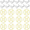 24 Pcs Car Seat Cover Plum Plate Metal Hook - 12Pcs Plastic Car Seat Covers Chucks + 12Pcs Metal Hook Locking Clip Plastic Card Fixing Buckle, Fas...