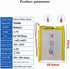 3.7V 705068 3500mAh Lithium Polymer ion Battery Rechargeable Polymer Battery Pack for RG35XX with JST 1.25m Connector...