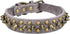 Mushrooms Spiked Rivet Studded Adjustable Pu Leather Pet Collars for Cats Puppy Dogs (12"-14.5" Neck, A Grey)...