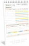 Fitness Journal Workout Log Book for Men & Women - 50 Spiral Bound Sheets, 5.5 x 8.5 - Wellness Tracker Planner Notebook to Track Exercises, Cardi...