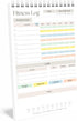 Fitness Journal Workout Log Book for Men & Women - 50 Spiral Bound Sheets, 5.5 x 8.5 - Wellness Tracker Planner Notebook to Track Exercises, Cardi...