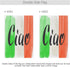 Word Ciao and Flag Of Italy Garden Flag 12 x 18 inch Vertical Double-Sided Printed Outdoor Yard Decor Banner...