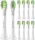 Compatible for Philips Sonicare W DiamondClean Replacement Toothbrush Heads HX6062 HX6063 HX6064, Whitening, Plaque Stain Removal with Medium Bris...