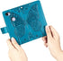 LEECOCO Google Pixel 3A XL Case Premium PU Leather Flip Wallet Case Butterfly Embossed Full Body Protection Flip Stand Card Holder Magnetic Cover ...