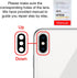 ASDAWN Back Rear Camera Lens Glass Replacement for iPhone Xs Max 6.5 Inches and iPhone Xs 5.8 Inches Camera Glass Lens Replacement with Pre-Instal...