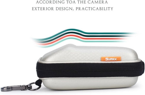 Hard EVA Shock Resistant Compact Digital Camera Case Carrying Protective for Canon PowerShot SX730 HS G9 X Nikon COOLPIX S33 Panasonic LUMIX DC GX...