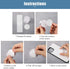 65 Pieces Sublimation Phone Holders Collapsible Phone Grip Holder Adhesive Finger Phone Stand Brackets with Double-Sided Tape for Most Smartphones...