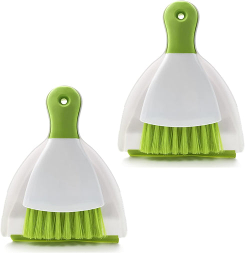 Dust pan Broom Brush Dustpan - Small Broom and Dustpan Set,Mini Broom and Dustpan,Small Dustpan and Brush Set for Home Cleaning, Sofa, Desk, Guine...