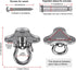 BeneLabel 3 Holes Heavy Duty Swing Hanger, Swing Set Hardware, Swing Set Accessories, Swing Set Brackets, Hammock Hanging Kit, Punching Bag Hanger...