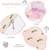 2 Pack Period Bag for Teen Aged Girls, Sanitary Napkin Storage Bag, Functional Waterproof Sanitary Pads Bags for Panty Liners, Tampons, Menstrual ...