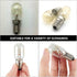 Angoily 5pcs Refrigerator Light Bulb Freezer Led Light Bulb Refrigerator Bulb Fridge Lamp Bulb Fridge Night Light Led Bulb Refrigerator Lamp Bulb ...