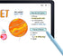 Dogxiong 2 Pack Galaxy Tab S6 Lite Pen Replacement for Samsung Galaxy Tab S6 Lite S Pen Stylus Pen Replacement, Angora Blue......
