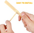 Alipis 10 Pcs Flying Helicopter Toy Wood Dragonfly Hand Rub DIY Propeller for Kids Outdoor Patio Garden Toy...