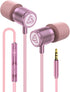 LUDOS ULTRA Wired Earbuds in-Ear Headphones, 5 Years Warranty, Earphones with Microphone, Noise Isolating Ear Buds, Memory Foam for iPhone, Samsun...