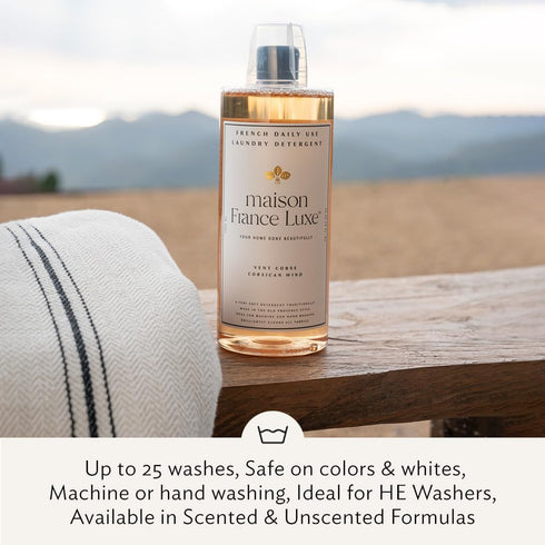 Laundry Detergent Sample, Plant based French Soap, 100ml, Unscented Travel Size Hand Wash Detergent...