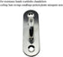 Pad Eye Plates U Shaped Hook M8 Oblong Anchor Staple Ring Fastener Snap Screw Welded Well Hold up Climate Strong No Location Limited for Hammock S...