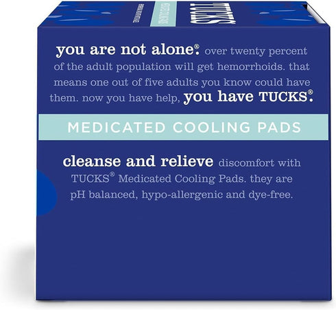 Tucks Medicated Hemorrhoid Cooling Pads. 100 Pads Each (Pack of 2)...