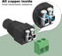 VCE 12V DC Power Connector, 5.5mm x 2.1mm DC Power Plug, 5 Pcs Male and 5 Pcs Female DC Connectors for LED Strip, CCTV Security Camera, Outdoor Ca...