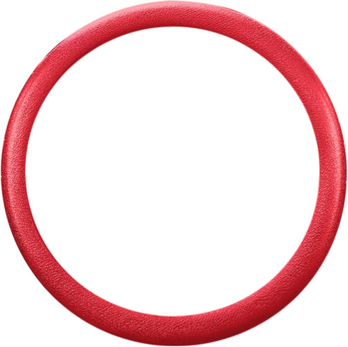 Car Steering Wheel Cover, Anti-Slip Silicone Steering Wheel Protector, Universal Car Accessories Wheel Cover for Most of Cars (Red)...