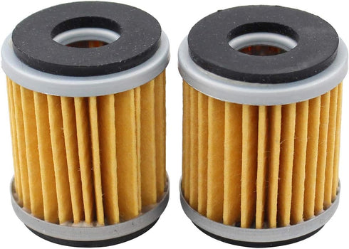 MOTOKU Pack of 4 Oil Filter for Raptor 250 YFZ450 WR450F XT250 YZ250 YFZ450X WR250F WR250R WR250X...