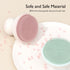 Momcozy? Innovative Cradle Cap Brush with Pump, 2-in-1 Baby Cradle Cap Brush with Bubbler, Newborn Cradle Cap System, Shampoo Brush Baby Bath Esse...