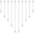 10 Pcs Chain Extenders for Necklaces, 5 Different Extender Chain Set, Necklace Extender Bracelet Extender for Jewelry Necklace, Bracelet and Ankle...