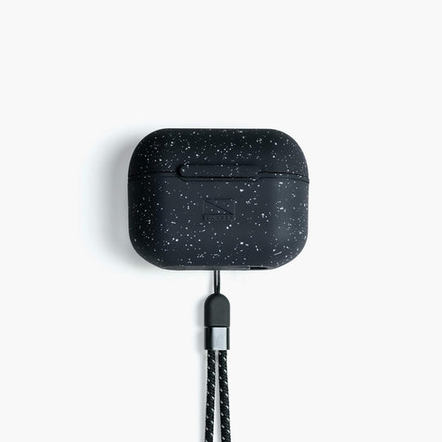 Lander - Arete Water Resistant Case for AirPods Pro, Lanyard, Black...