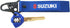 MELD Motorcycle Key Blank Uncut Blade For Suzuki GSXR 600 750 1000 GSX1300R GSF 650 with Key Chain Embroidered Tag Key Ring (Blue)...