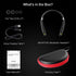 Bluetooth Headphones, Upgraded Foldable Wireless Neckband Headset with Retractable Earbuds, Noise Cancelling Stereo Earphones with Mic for Workout...