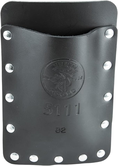 Klein Tools 5111 Single-Pocket Tool Pouch with Leather Construction, Great for Small Tools, Electrician Tool Pouch and Pocket Protector...