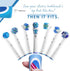 Replacement Brush Heads Compatible with OralB Braun- Best Double Clean, Pack of 12 Electric Toothbrush Replacement Heads- for Oral B Pro, 1000, 80...