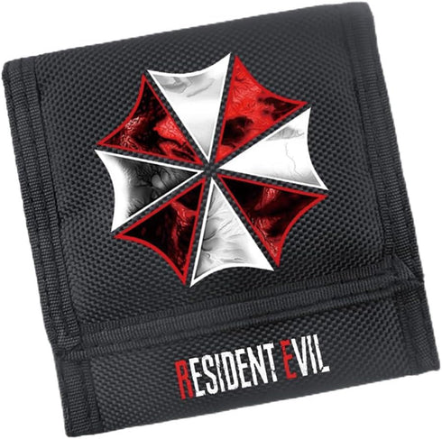 Anime Game Resi dent Evil Tri-fold Wallets Pocket Money Bags Lightweight and Unique Design (Style 2)...