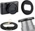 JJC Dedicated Metal Filter Adapter Lens Adapter for Sony ZV-1 II RX100 VII VI RX100M7 RX100M6 for Canon G5X Mark II Installing 52mm UV CPL ND Filt...