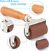 Soft Rubber Roller, Brayer Ideal for Anti Skid Tape Construction Tools, Print, Ink and Stamping Tools(2.5-Inch, Brown)...