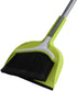 Casabella Broom & Dustpan Set, 44-Inch Angled Broom with Snap-On Dustpan, Durable Bristles, Innovative Dustpan, Convenient Storage - Perfect for T...