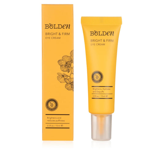 BOLDEN Bright & Firm Eye Cream | Under Eye Cream for Dark Circles & Puffiness | Hydrates and Improves Wrinkles | Fragrance Free | 0.5 Fl Oz...