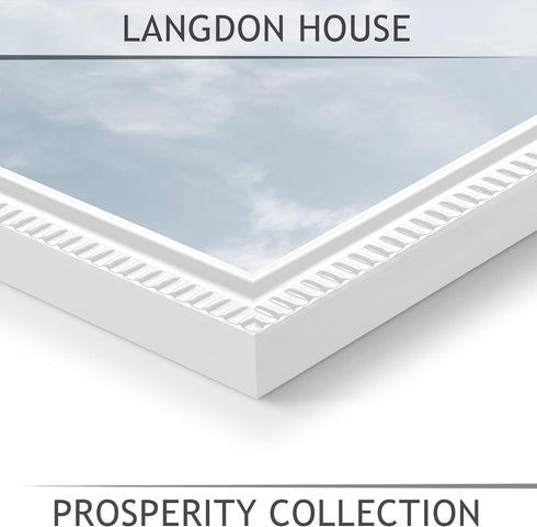 Langdon House 5x7 Picture Frames (White, 12 Pack), Contemporary Frame Set, Wall Mount or Table Top, Prosperity Collection...