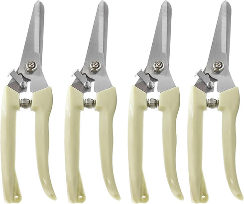 4-pack long Garden Flower Scissors 7.7 Inch...